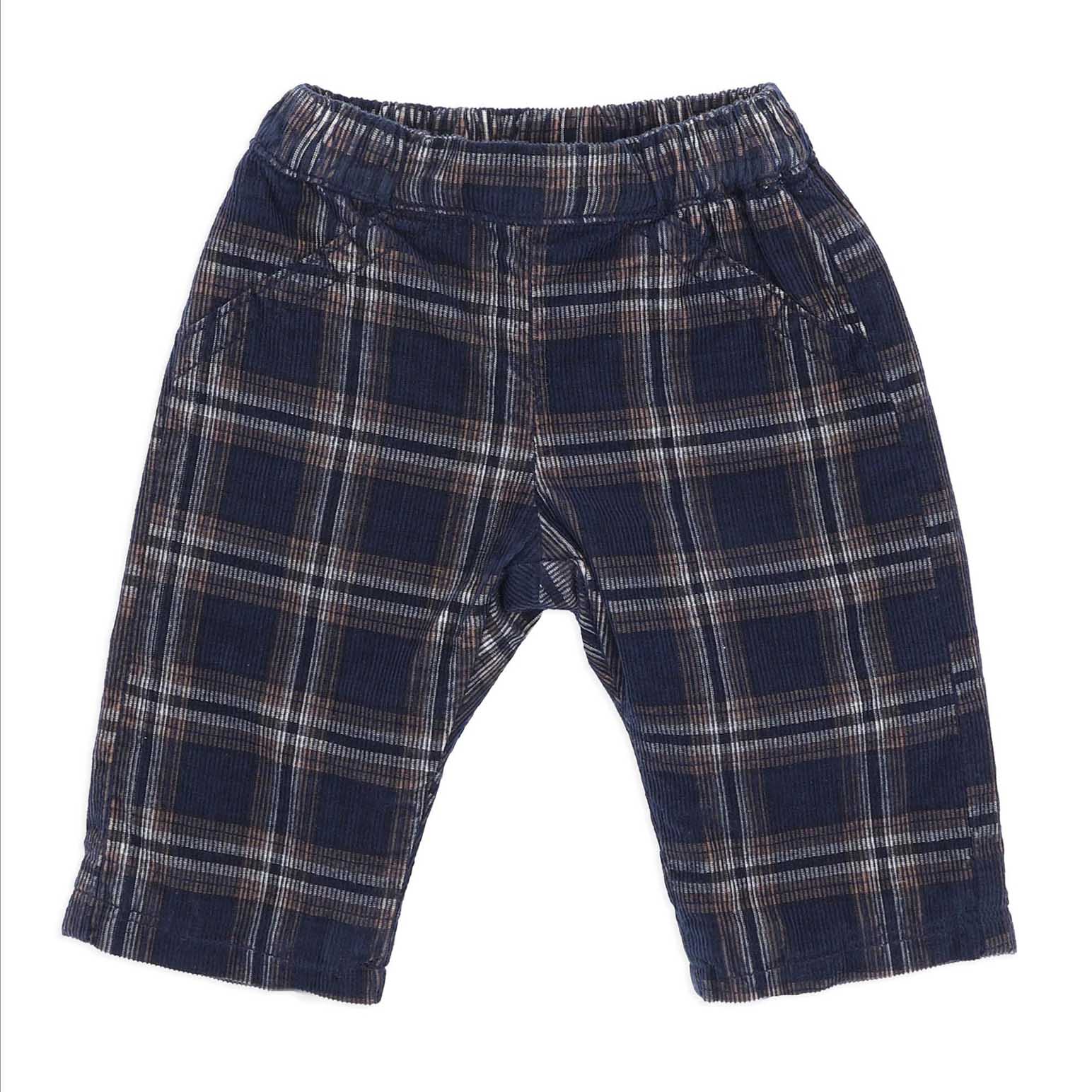 B&eacute;b&eacute; Jake Check Cord Pull On Pants
